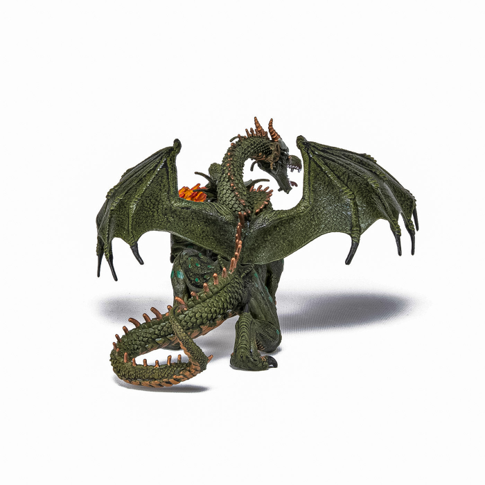 PAPO FIGURINA DRAGON CU 2 CAPETE [5]