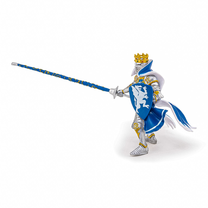 PAPO FIGURINA REGE CU BLAZON DRAGON albastru [4]