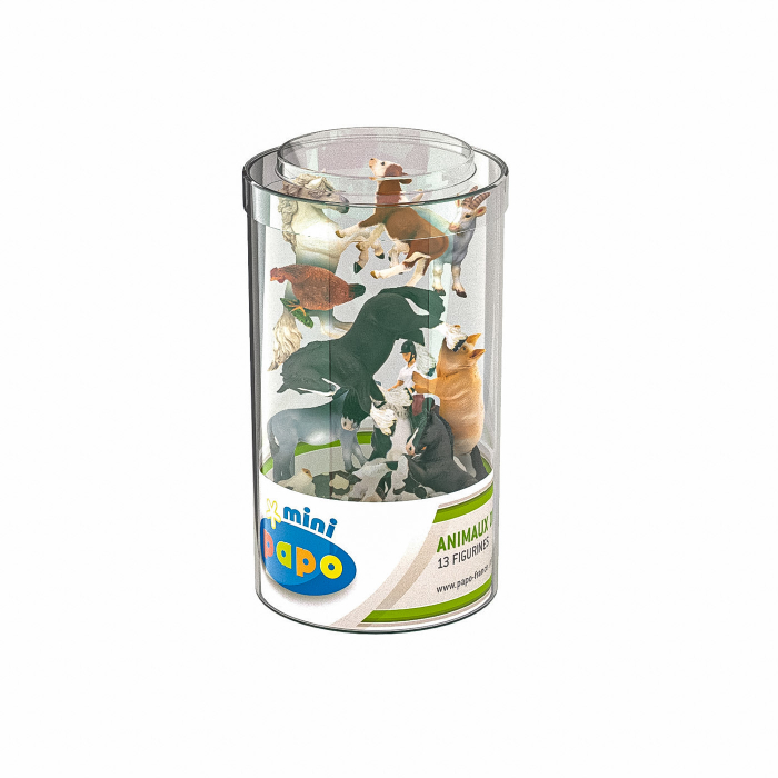 PAPO FIGURINA SET 13 MINIFIGURINE ANIMALE FERMA [2]