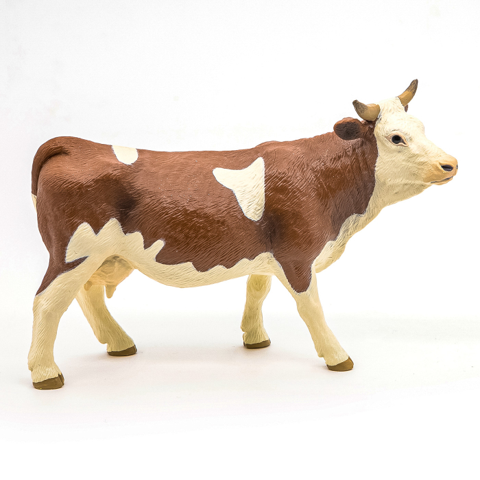 PAPO FIGURINA VACA SIMMENTAL [2]