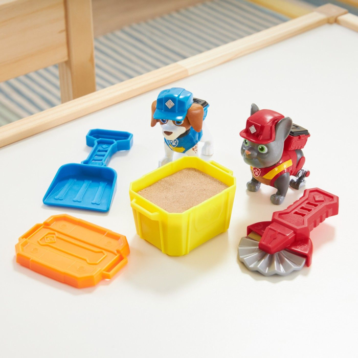 PATRULA CATELUSILOR ECHIPA RUBBLE SET 2 FIGURINE CHARGER SI WHEELER [8]