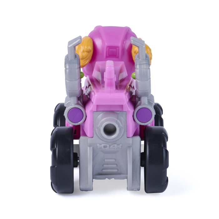 PATRULA CATELUSILOR FILMUL CU DINOZAURI PUP SQUAD RACERS VEHICUL CU FIGURINA SKYE 6.5CM [5]