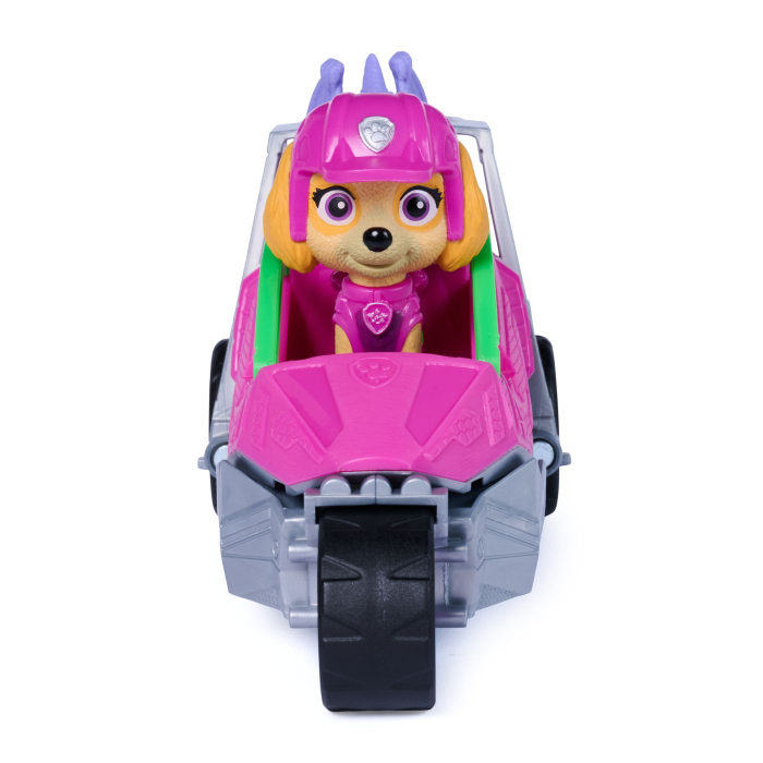 PATRULA CATELUSILOR FILMUL CU DINOZAURI SET DINO VEHICUL AVION CU FIGURINA SKYE SI ACCESORII 15CM [3]