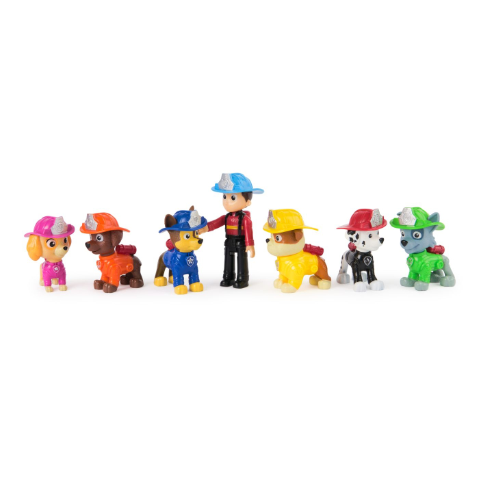 PATRULA CATELUSILOR FIRE RESCUE SET 7 FIGURINE [3]
