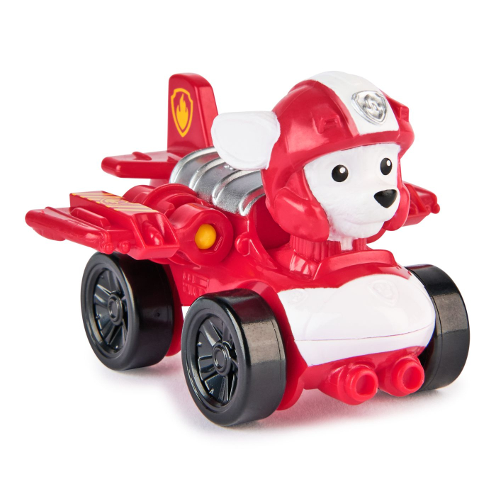 PATRULA CATELUSILOR PUP SQUAD RACERS AIR RESCUE VEHICUL METALIC MARSHALL SCARA 1 LA 55 [3]