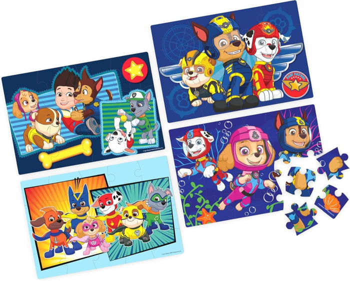 PATRULA CATELUSILOR PUZZLE 4IN1 DIN LEMN [2]