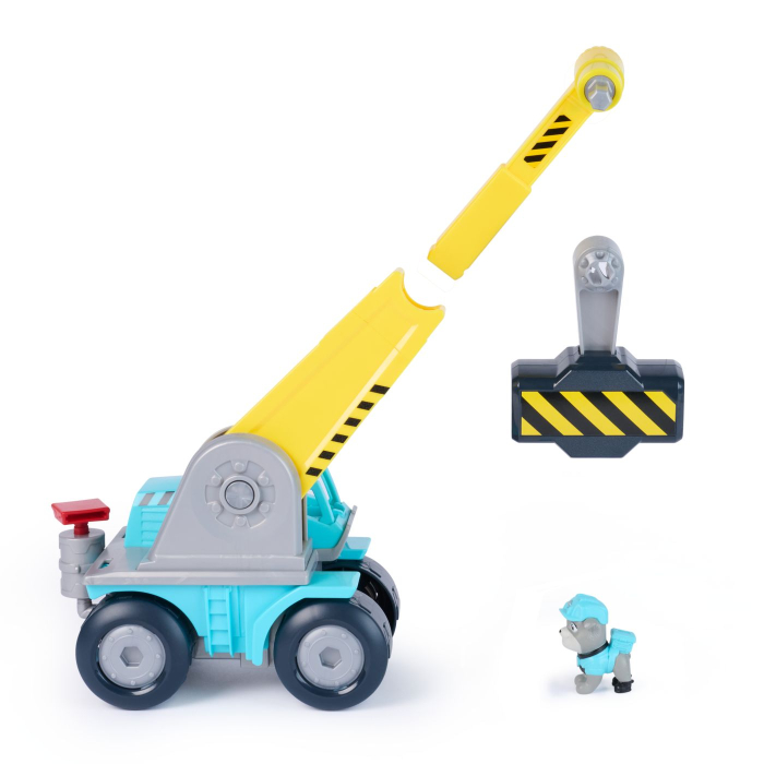 PATRULA CATELUSILOR RUBBLE SI ECHIPA VEHICUL MEGA HAMMER [3]
