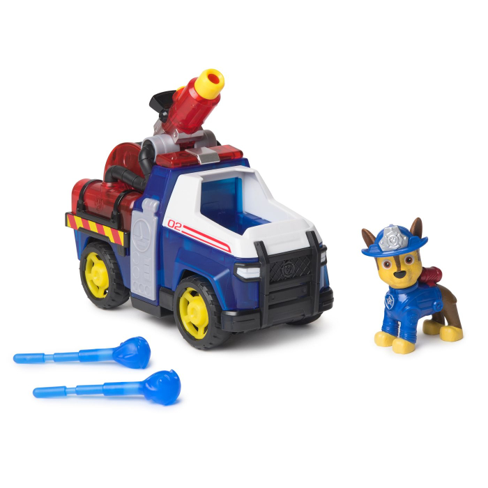 PATRULA CATELUSILOR SET 2 VEHICULE DE SALVARE MASINI DE POMPIERI CU FIGURINE [4]