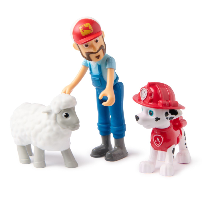 PATRULA CATELUSILOR SET 3 FIGURINE MARSHALL SI FERMIERUL AL [5]