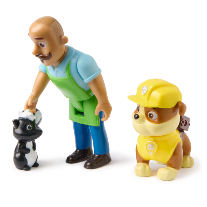 PATRULA CATELUSILOR SET 3 FIGURINE RUBBLE SI MR PORTER [5]