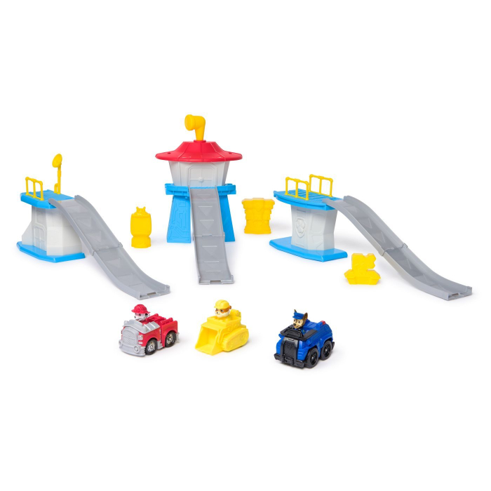 PATRULA CATELUSILOR SET DE JOACA TURN MINI DELUXE CU FIGURINE SI MASINUTE [3]