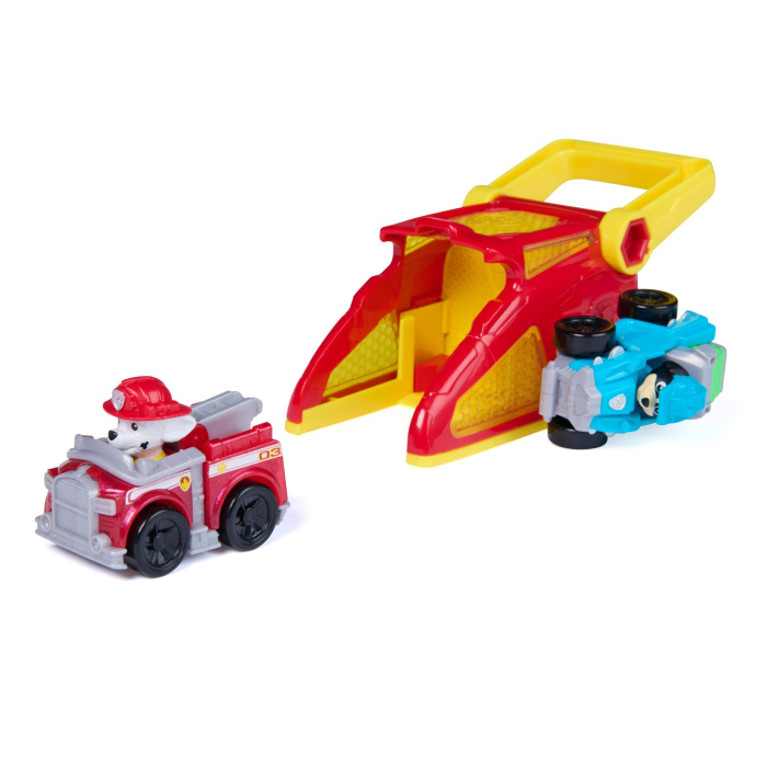 PATRULA CATELUSILOR SET FIGURINA MARSHALL  SI VEHICUL CU LANSATOR [8]