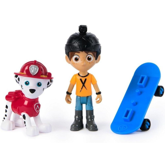 PATRULA CATELUSILOR SET FIGURINE EROI DE SALVARE MARSHALL SI DARING DANNY X [2]