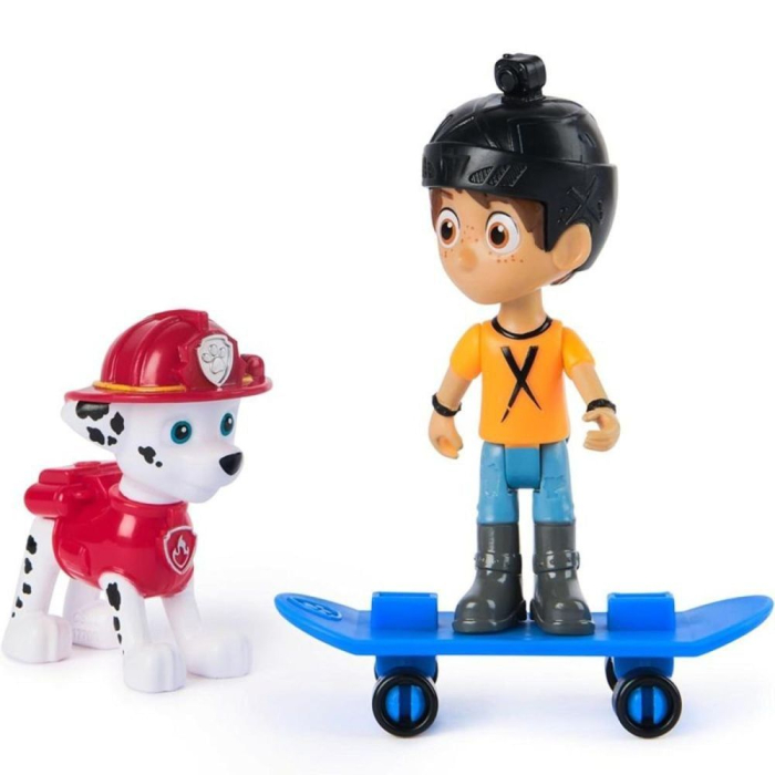 PATRULA CATELUSILOR SET FIGURINE EROI DE SALVARE MARSHALL SI DARING DANNY X [4]