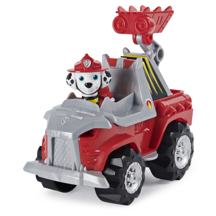 PATRULA CATELUSILOR SET VEHICUL CU CATELUS MARSHALL SI FIGURINA DINO SURPRIZA [3]