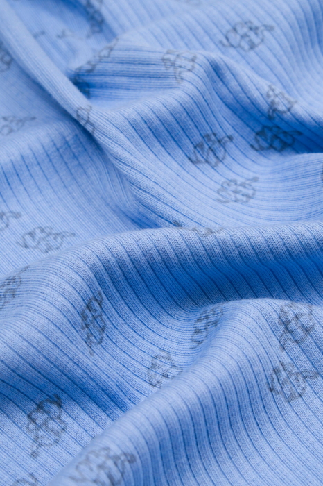 Paturica Printed, BabyCosy, 50% modal+50% bumbac, Lavanda, 85X85 cm [5]