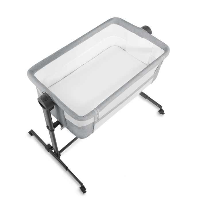 PATUT CO-SLEEPER KINDERKRAFT NESTEE UP 2, GRI DESCHIS [6]