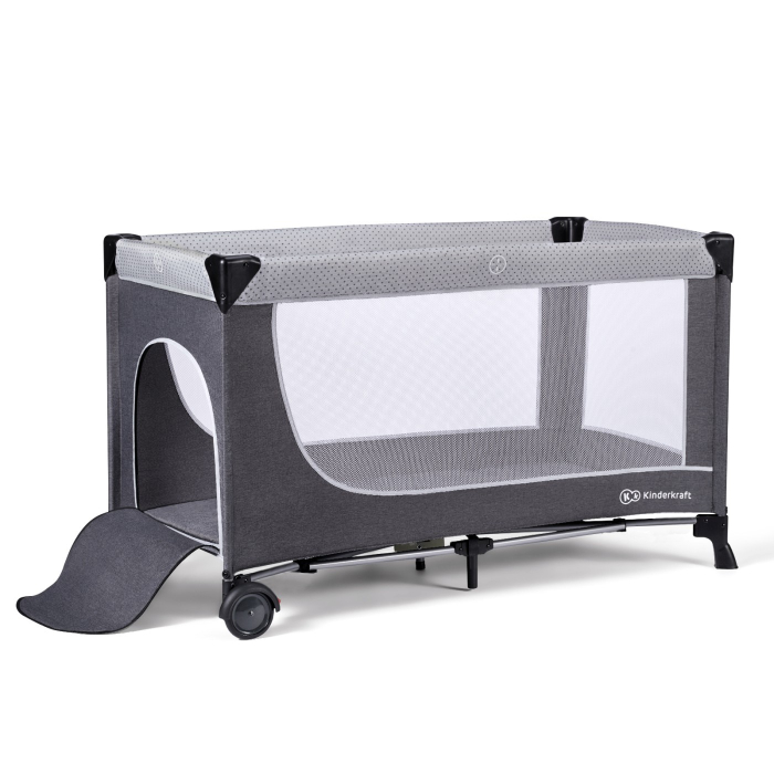 PATUT DE CALATORIE KINDERKRAFT LEODY, CU ACCESORII, GREY [5]