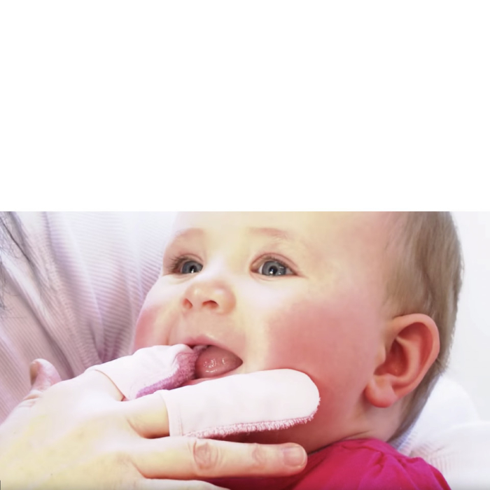 Periuta de dinti pentru folosire pe deget BabyJem (Culoare: Gri) [6]