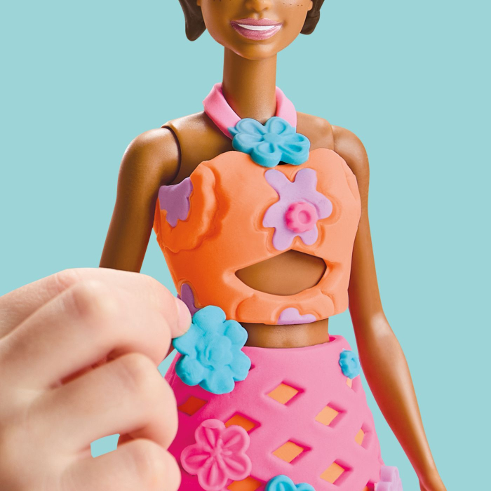 PLAY DOH BARBIE SET CREATII VESTIMENTARE ZI DE PLAJA COCHETA [6]