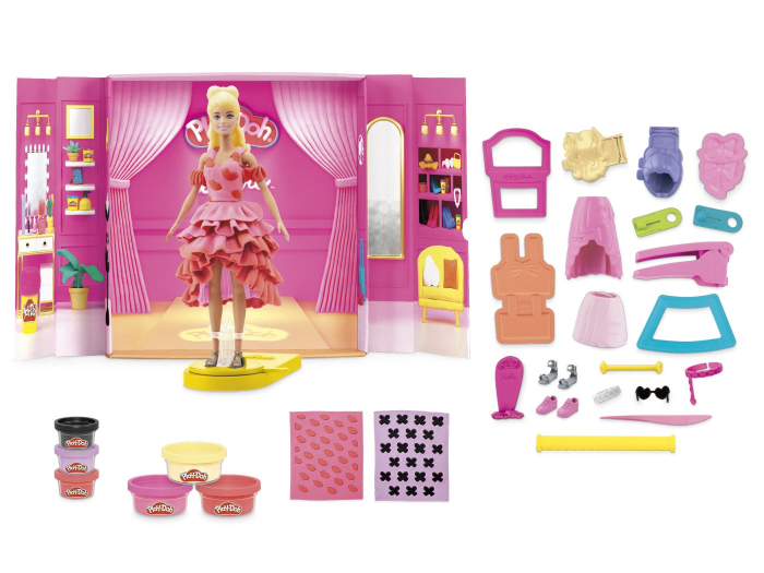 PLAY DOH BARBIE SET PREZENTARE DE MODA A DESIGNERILOR [5]