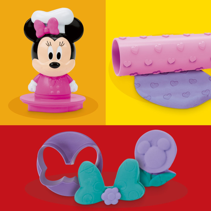 PLAY DOH DISNEY JR CLUBUL LUI MICKEY MOUSE SET BRUTARIE MINNIE MOUSE [9]