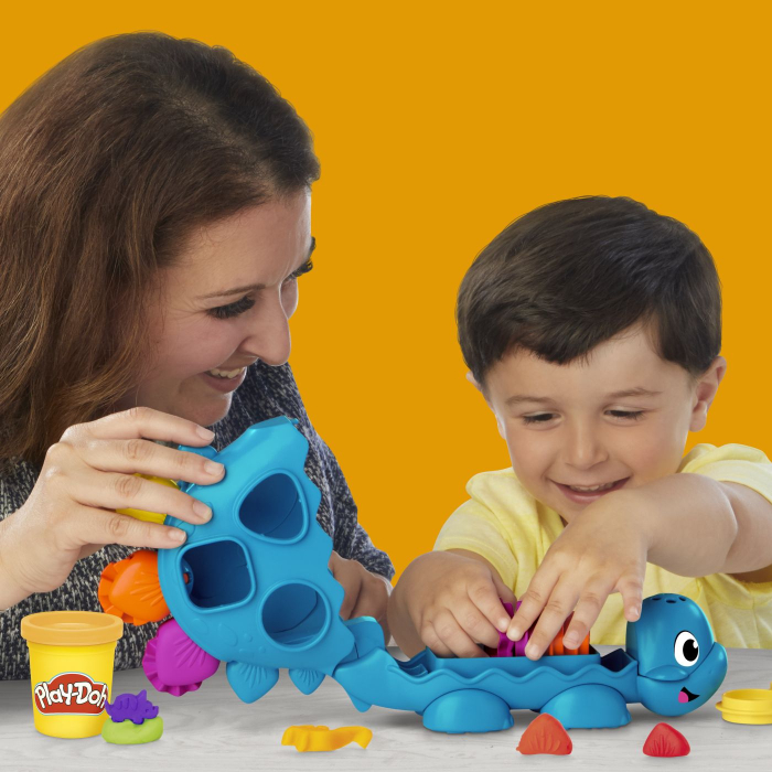 PLAY DOH JUCARIE CU ACTIVITATI DINOZAUR CU FORME SI CULORI [5]