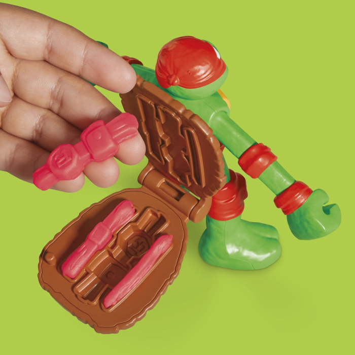 PLAY DOH POVESTIRI CU TESTOASE NINJA ADOLESCENTE MUTANTE SET CREATII COWABUNGA [5]