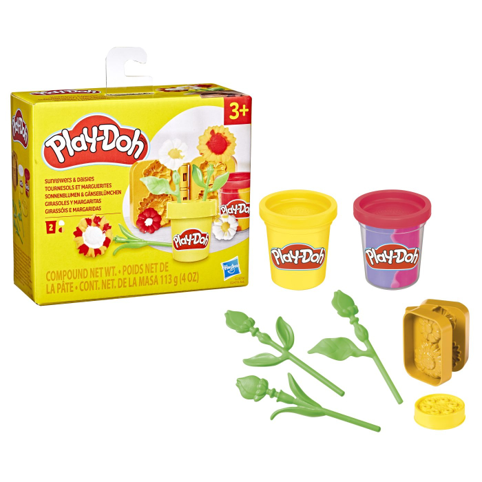 PLAY DOH SET CREATIE FLORI FLOAREA SOARELUI SI MARGARETE [4]