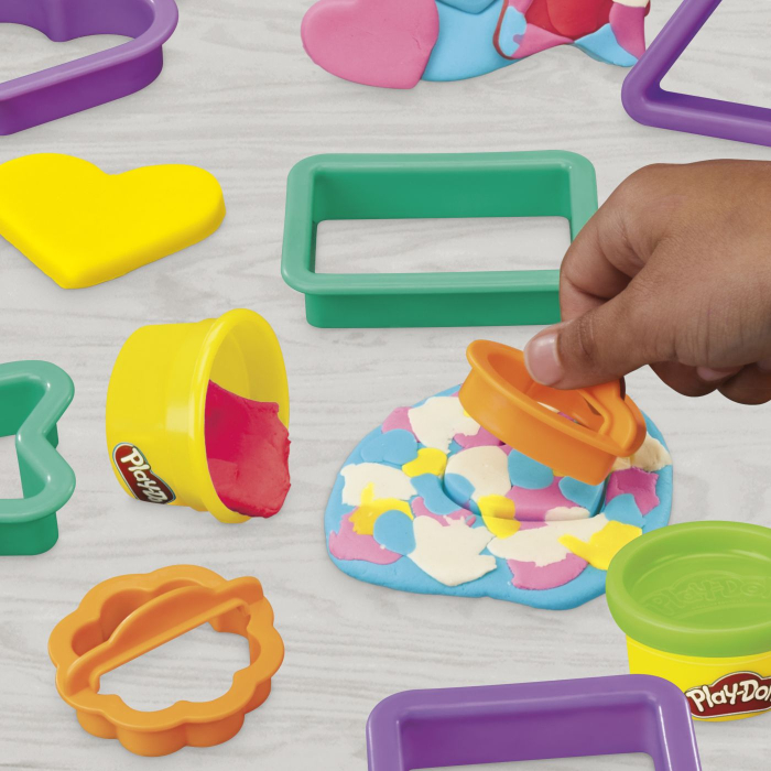 PLAY DOH SET FORME GEOMETRICE [4]