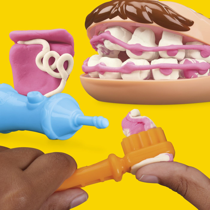 PLAY DOH SET MINI DENTIST [7]