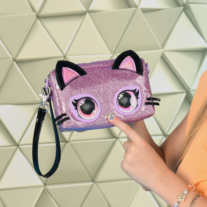 PURSE PETS RAINBOW LIGHTS GENTUTA INTERACTIVA PURDY PURRFECT [6]