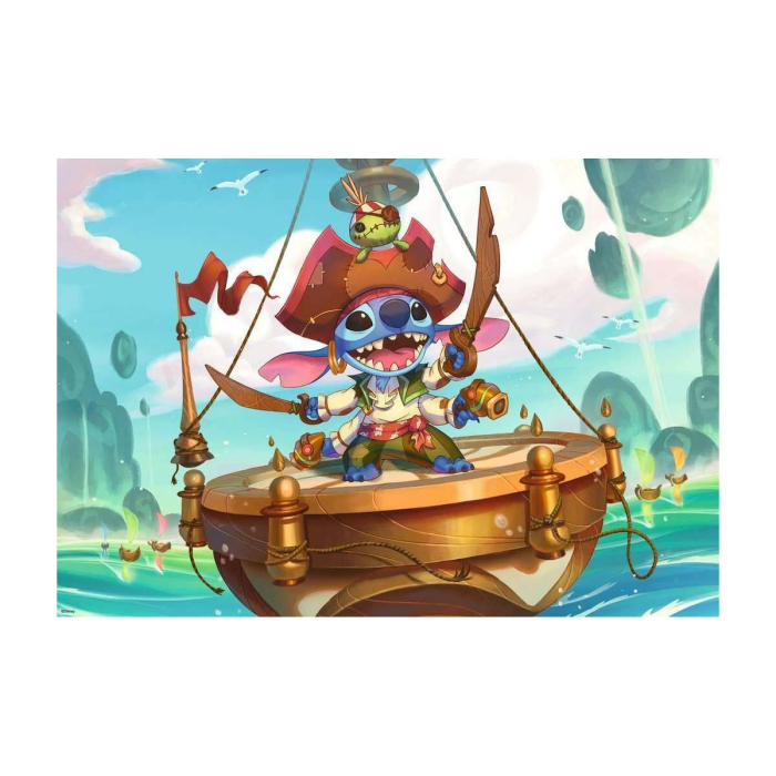 PUZZLE DISNEY LORCANA STITCH PIRATUL EXTRATERESTRU 300 [2]