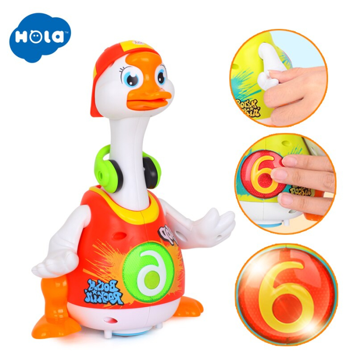 RATOIUL DANSATOR ROSU CU LUMINI SI MELODII [3]