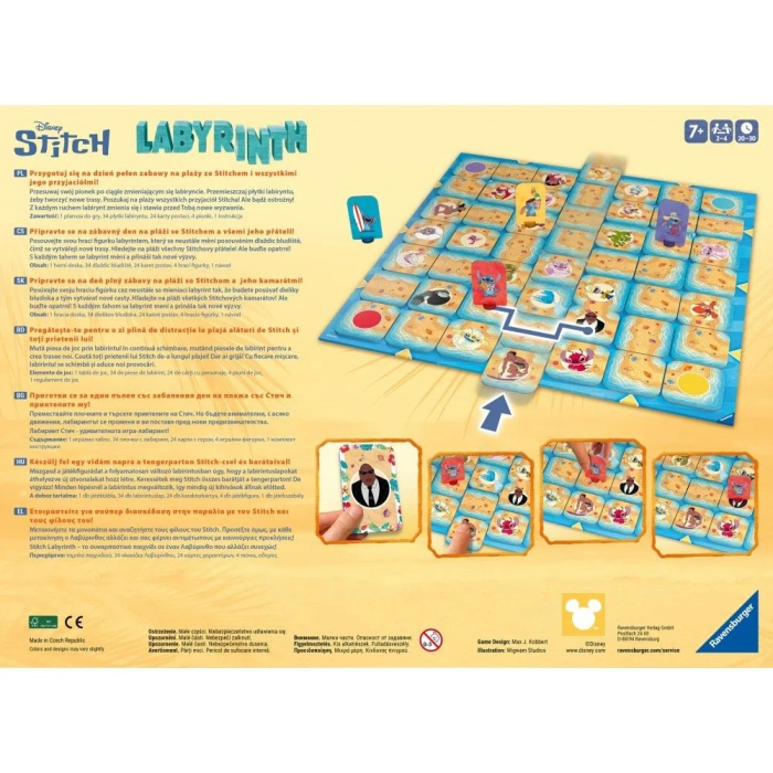 RAVENSBURGER JOC DISNEY STITCH LABIRINT [3]