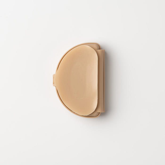 Recipient diversificare hrana bebelusi Miniware Silifold, 100% din silicon alimentar, Almond Butter [9]