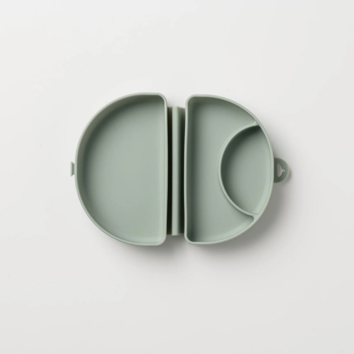 Recipient diversificare hrana bebelusi Miniware Silifold, 100% din silicon alimentar, Sage [2]