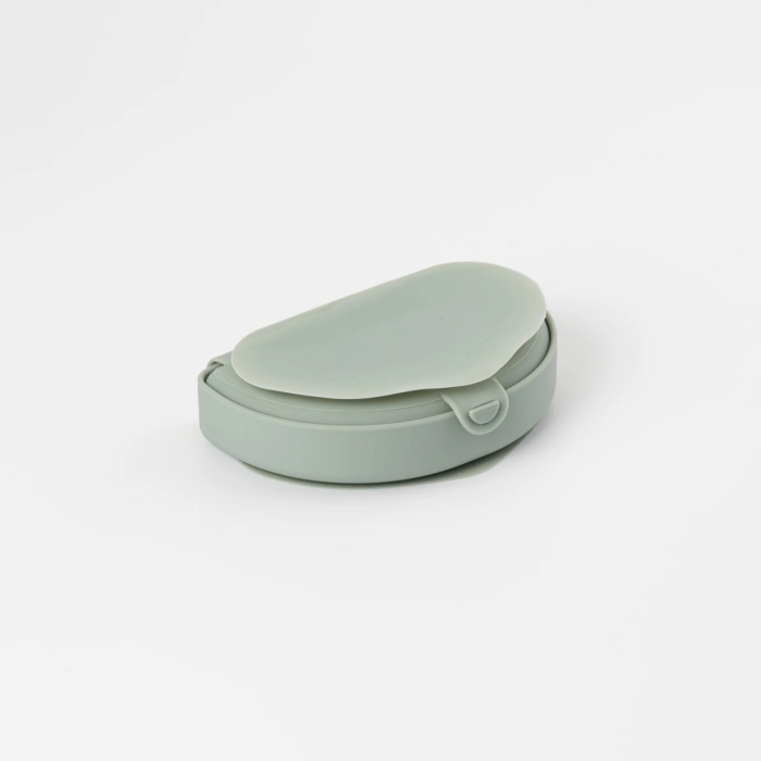 Recipient diversificare hrana bebelusi Miniware Silifold, 100% din silicon alimentar, Sage [4]
