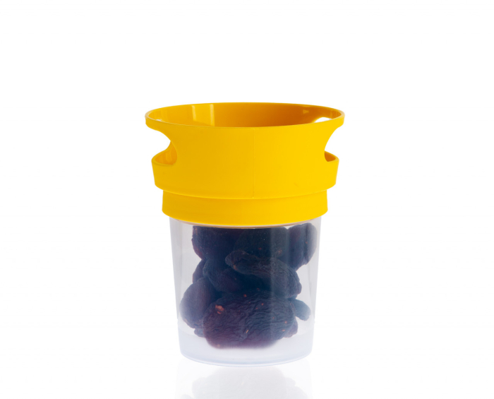 Recipient pentru gustrari cu capac, BabyJem (Culoare: Apricot) [7]
