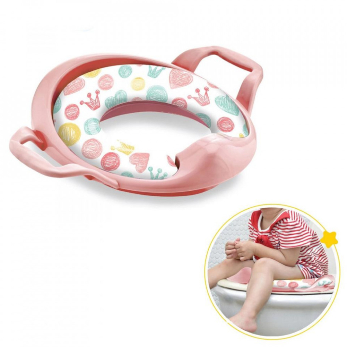 Reductor moale pentru toaleta BabyJem (Culoare: Verde) [3]