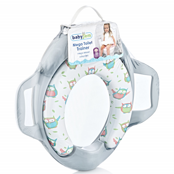 Reductor moale pentru toaleta BabyJem (Culoare: Verde) [4]