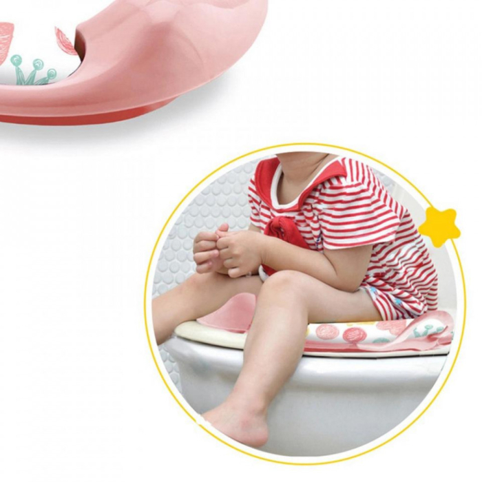 Reductor moale pentru toaleta BabyJem (Culoare: Verde) [2]