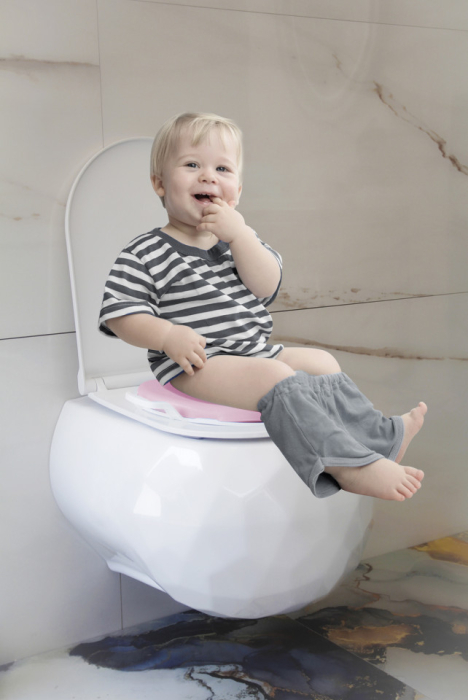 Reductor moale uni pentru toaleta BabyJem (Culoare: Roz) [6]