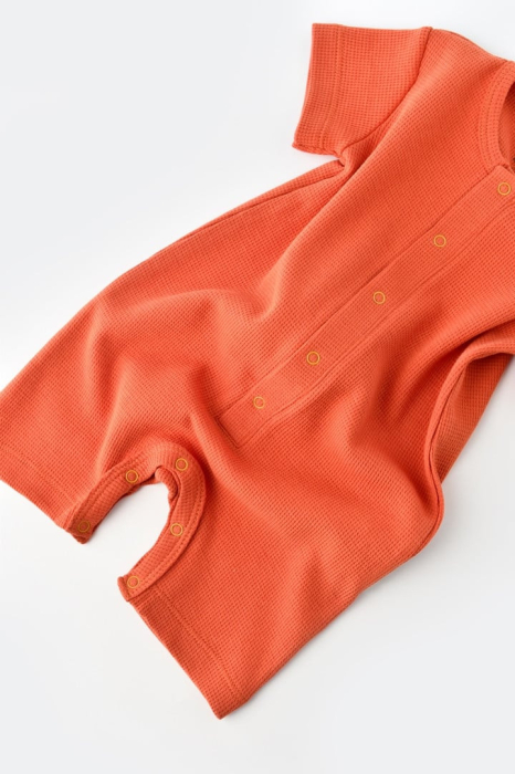 Salopeta cu pantaloni scurti - 100% bumbac organic - Scortisoara, BabyCosy [8]