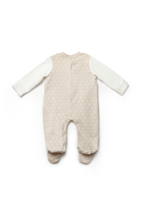 Salopeta eleganta TeddyBear, BabyCosy, 100% bumbac organic [2]