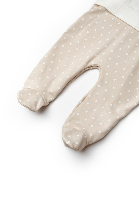 Salopeta eleganta TeddyBear, BabyCosy, 100% bumbac organic [5]