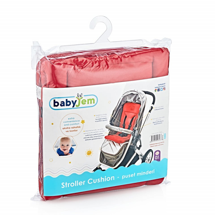Saltea suplimentara pentru carucior cu spuma Cushion, BabyJem (Culoare: Albastru) [4]