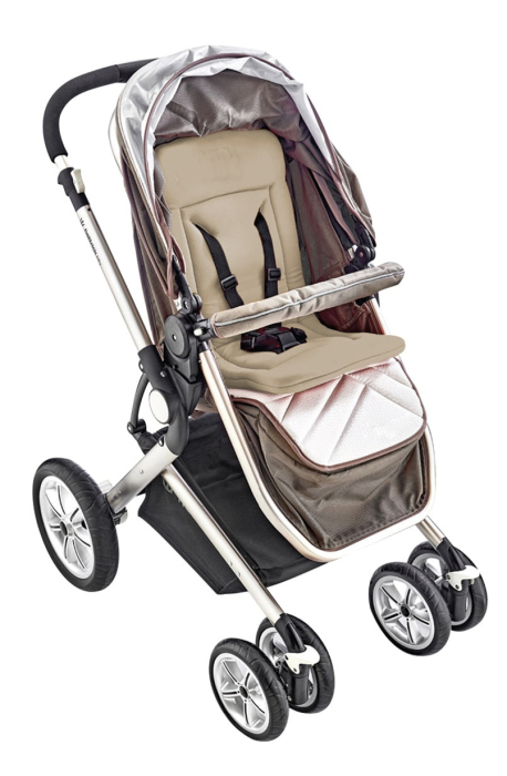 Saltea suplimentara pentru carucior cu spuma Cushion, BabyJem (Culoare: Albastru) [7]