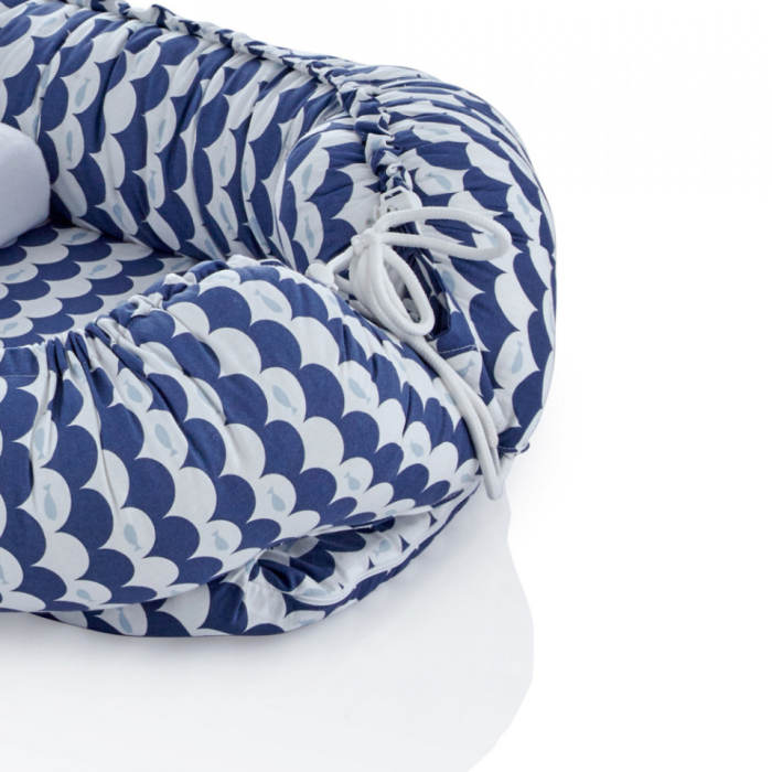 Salteluta BabyNest cu bara jucarii Between parents (Culoare: Turcoaz) [3]