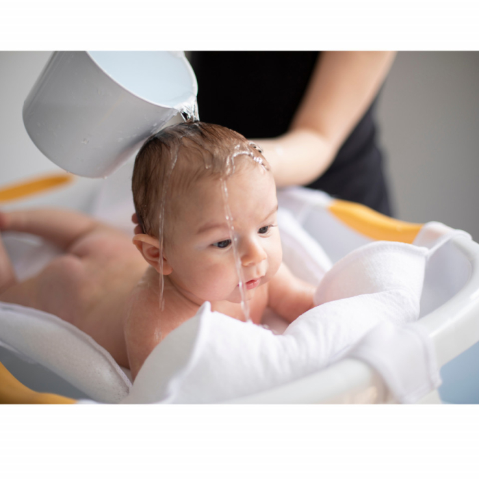 Salteluta de tip hamac pentru cadita BabyJem (Culoare: Alb) [6]